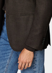 Checked Tailored Fit Havana Blazer