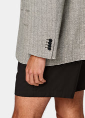 Herringbone Relaxed Fit Brera Blazer