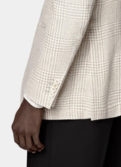 Checked Relaxed Fit Roma Blazer