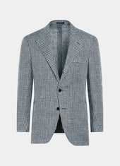 Checked Relaxed Fit Roma Blazer