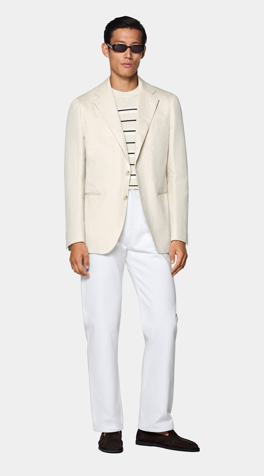 Tailored Fit Havana Suit Jacket