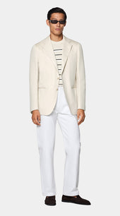 Sand Tailored Fit Havana Suit Jacket