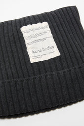 Ribbed Square Beanie