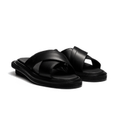 J.M. Weston x sacai Mule [Men Black soft calfskin]