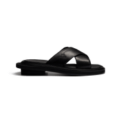 J.M. Weston x sacai Mule [Men Black soft calfskin]