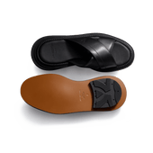 J.M. Weston x sacai Mule [Men Black soft calfskin]