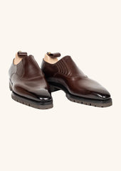 Dark Brown Lazy Man Oxford