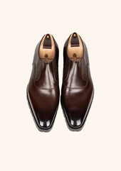 Dark Brown Lazy Man Oxford