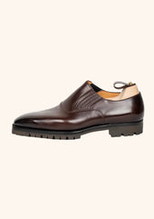 Dark Brown Lazy Man Oxford