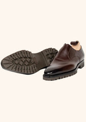Dark Brown Lazy Man Oxford