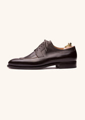 Dark Brown Five Eyelet Derbies