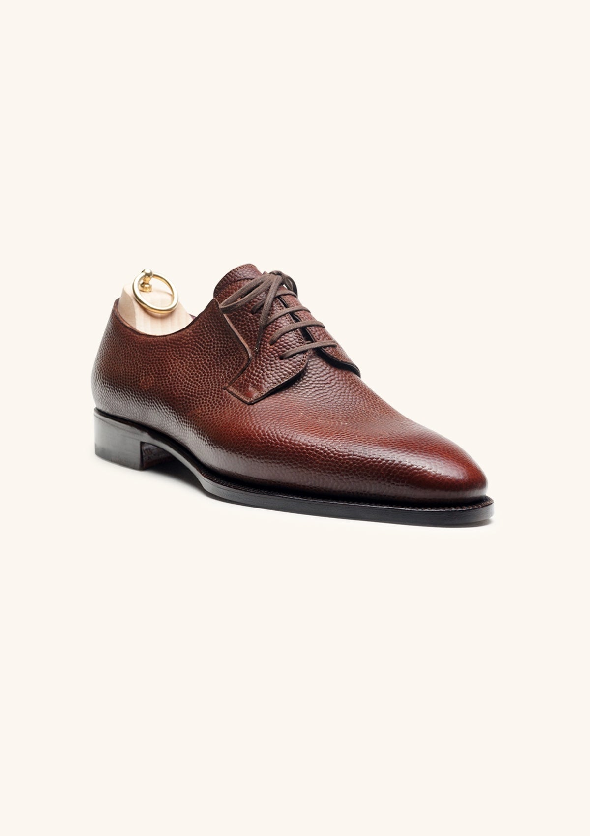 Wholecut Derbies In Basketball Leather