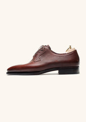 Wholecut Derbies In Basketball Leather