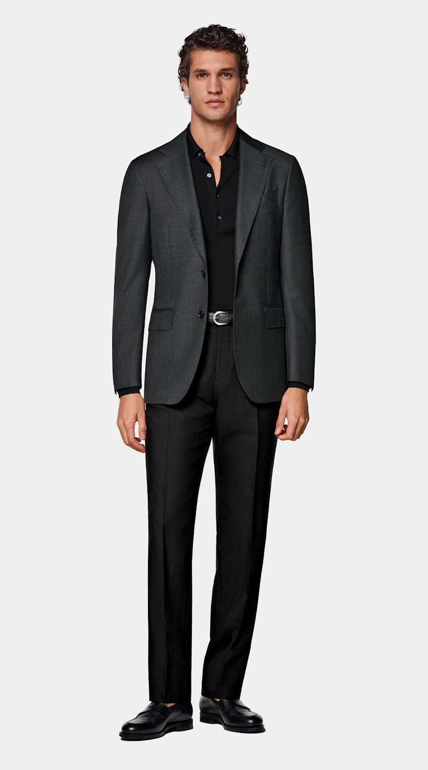 Tailored Fit Havana Suit Jacket