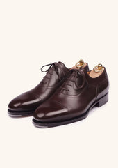 Dark Brown Balmoral Oxfords