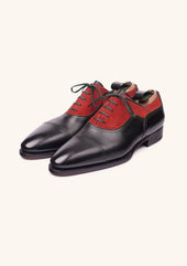 And Red Cap Toe Balmorals