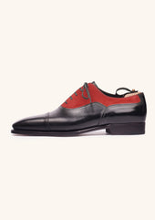 And Red Cap Toe Balmorals