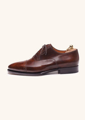 Cap Toe Semi Brogue Oxfords