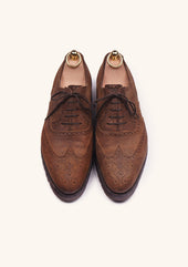 Full Brogue Wingtip Oxford Shoes