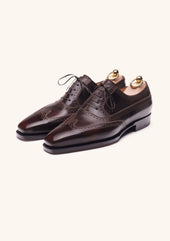 Burled Full Brogue Oxfords