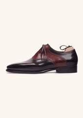 Dark Brown Saddle Oxfords