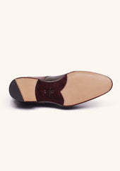 Dark Brown Saddle Oxfords