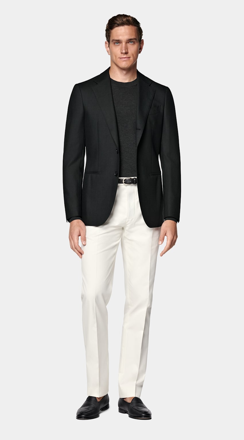 Tailored Fit Havana Suit Jacket