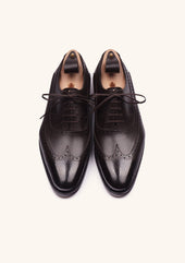 Dark Brown Wingtip Oxfords