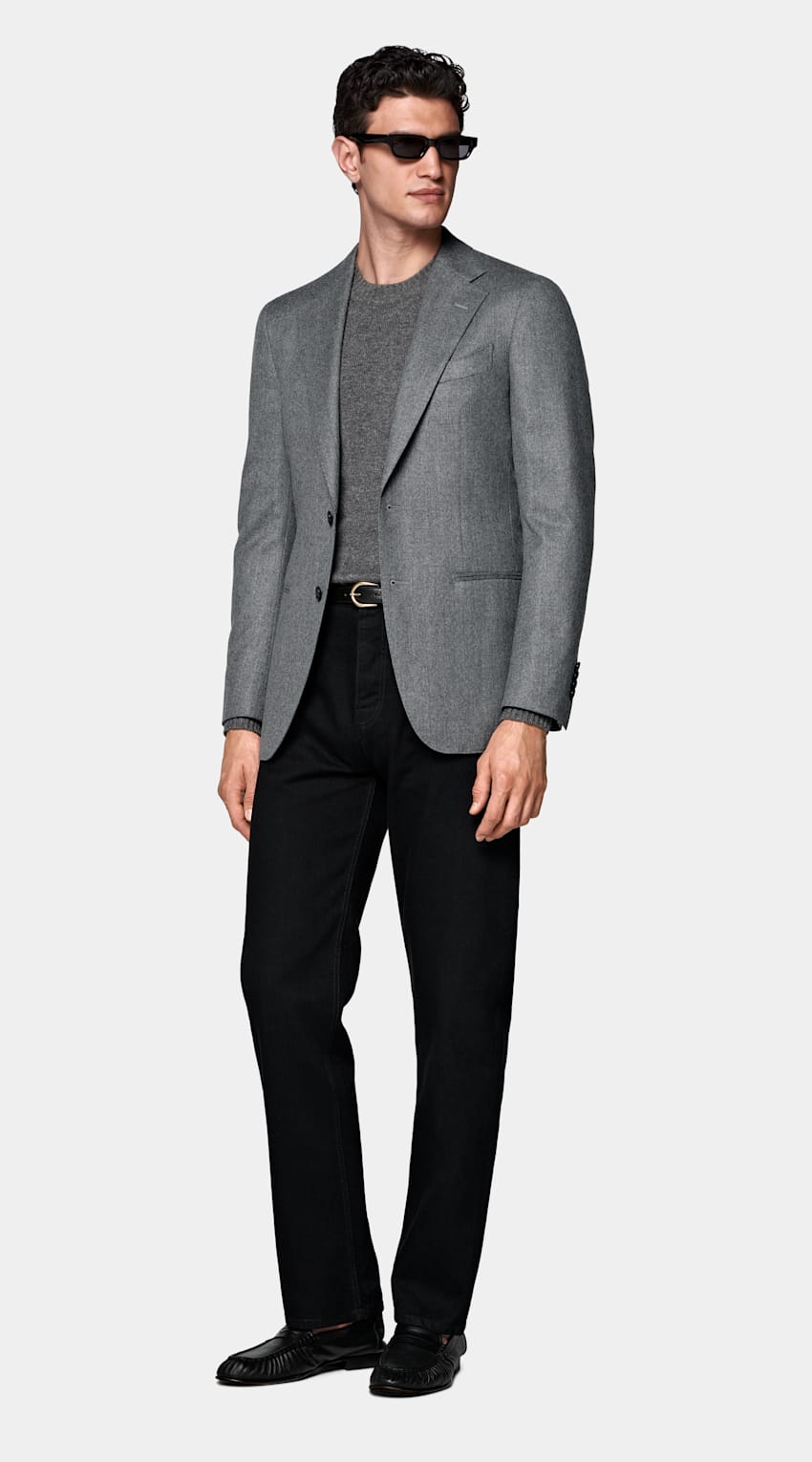 Tailored Fit Havana Suit Jacket