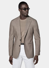Tailored Fit Havana Suit Jacket