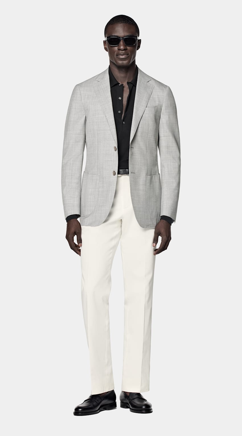 Perennial Tailored Fit Havana Suit Jacket