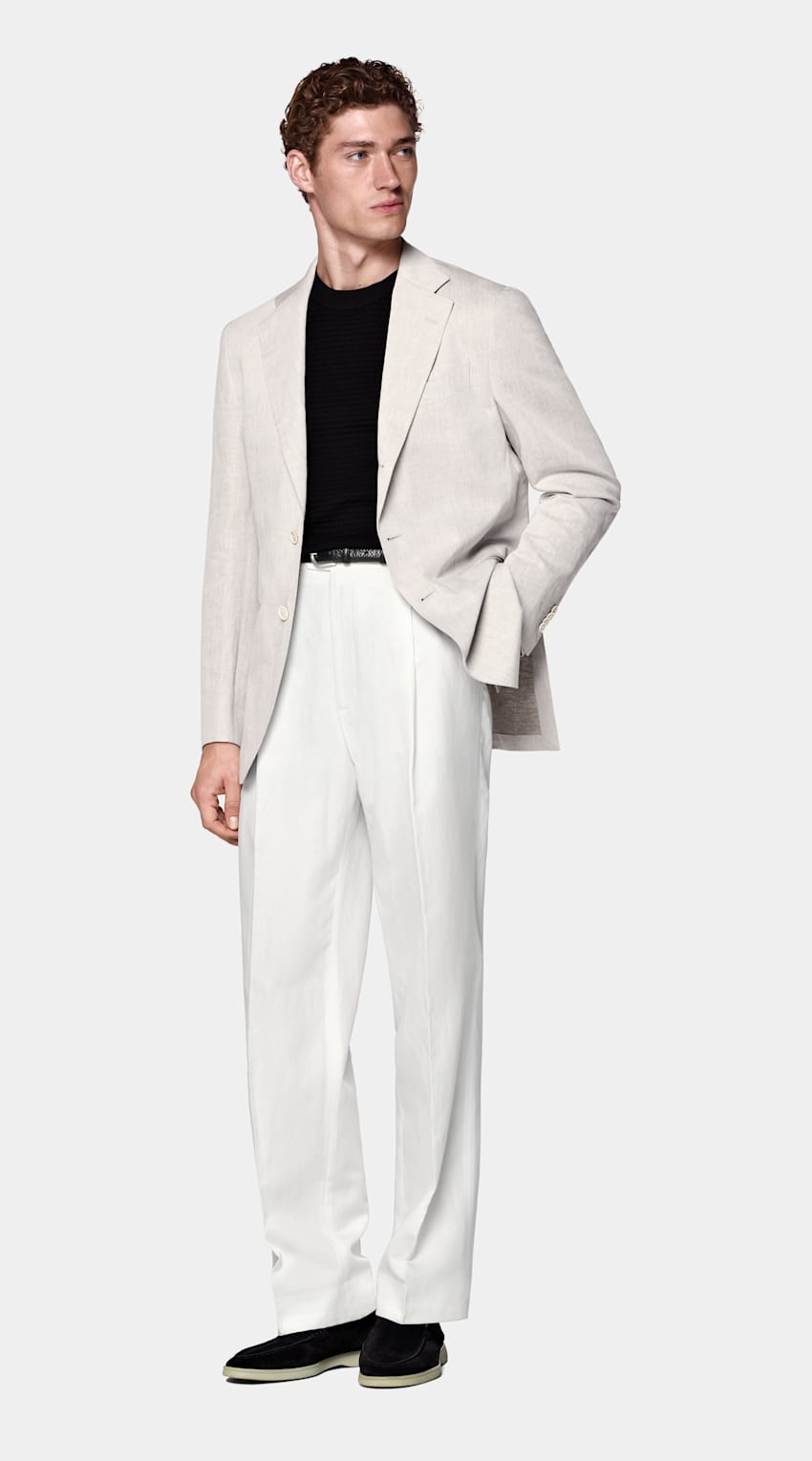 Tailored Fit Havana Suit Jacket