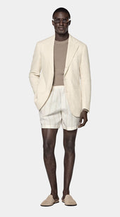 Sand Relaxed Fit Roma Suit Jacket