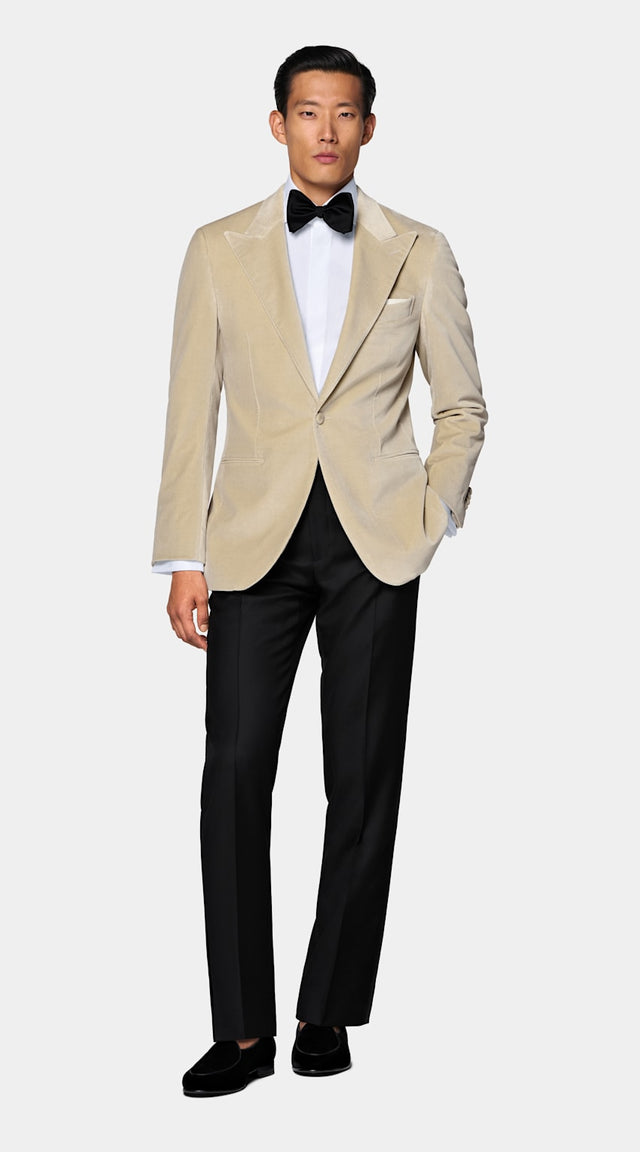 Sand Tailored Fit Havana Dinner Jacket