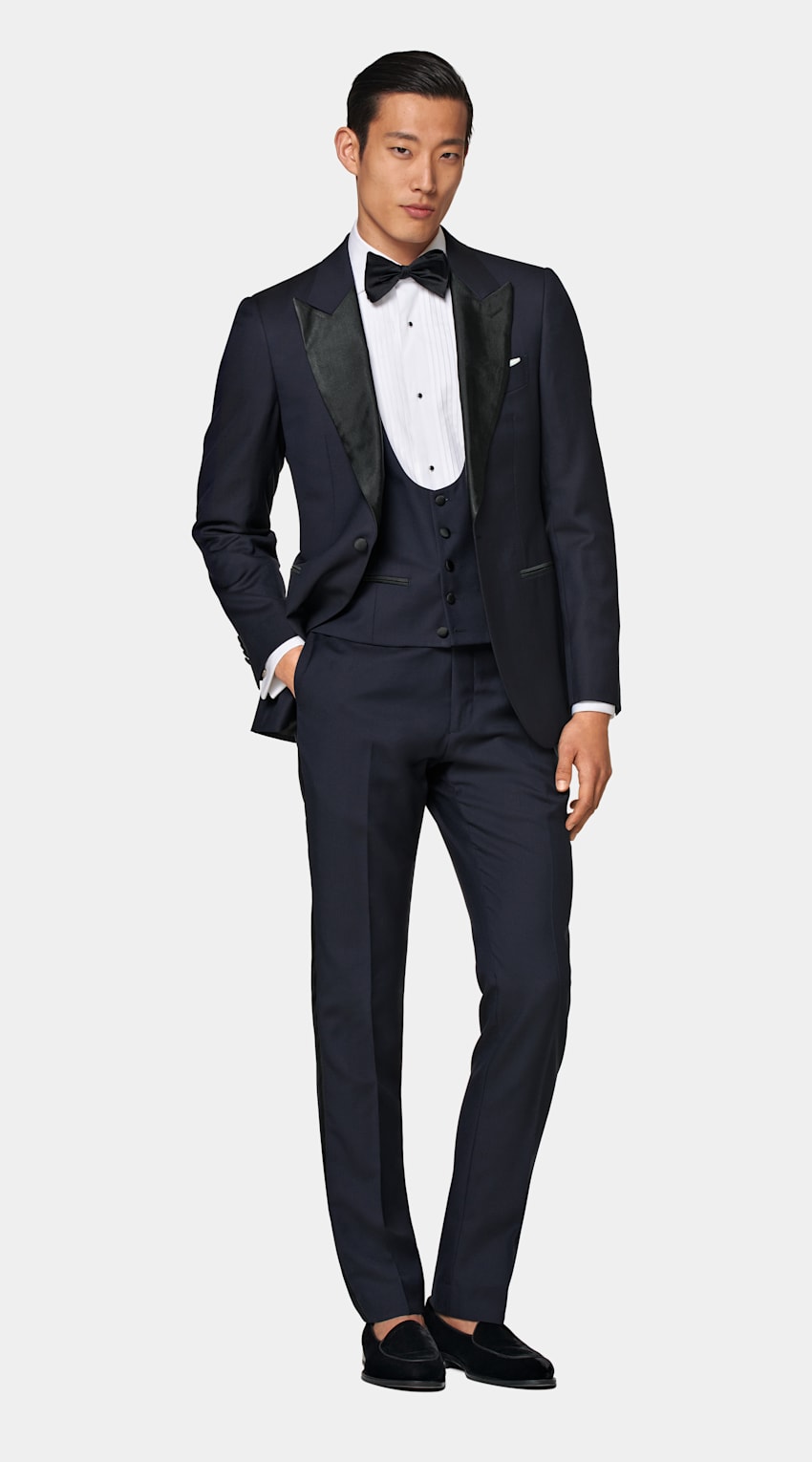 Three Piece Tailored Fit Lazio Tuxedo