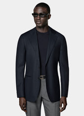 Bird S Eye Tailored Fit Havana Suit Jacket