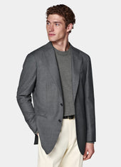 Bird S Eye Tailored Fit Havana Suit Jacket