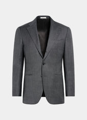 Bird S Eye Tailored Fit Havana Suit Jacket