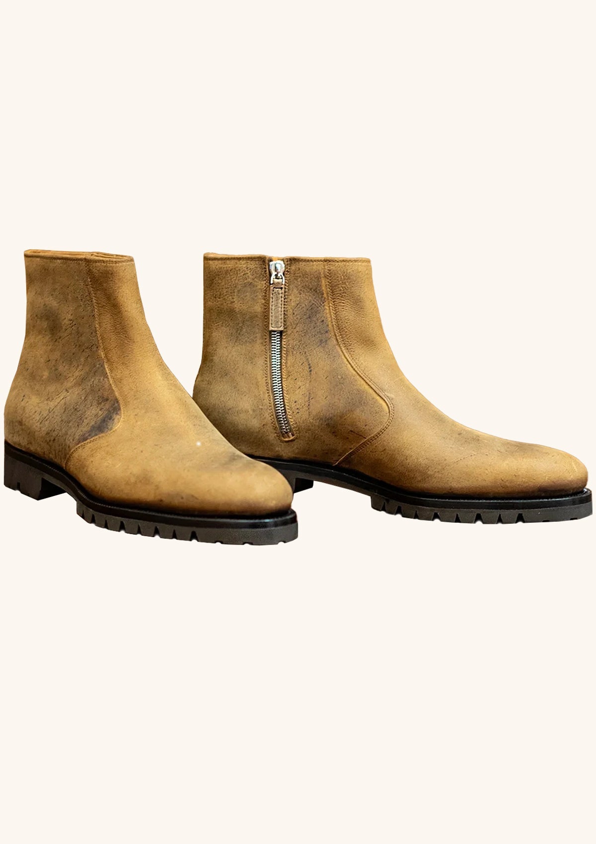 Boots With Zipper