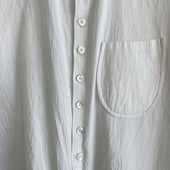 Laundered Cotton Dress Shirt