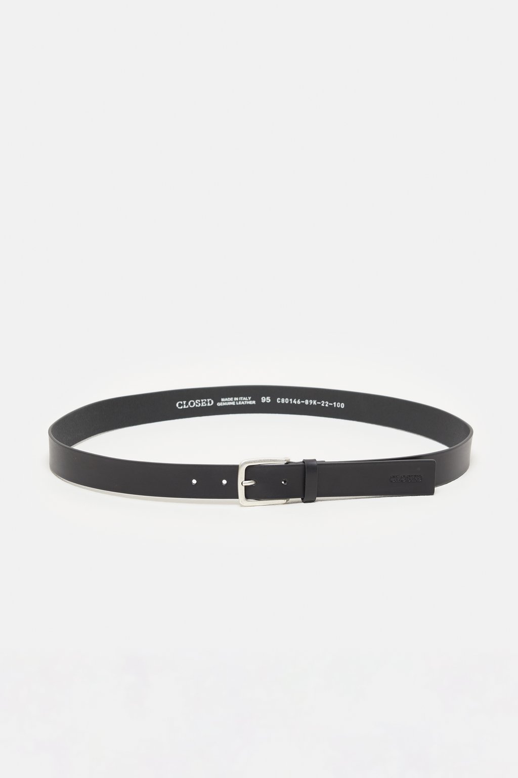 Leather Belt Closed
