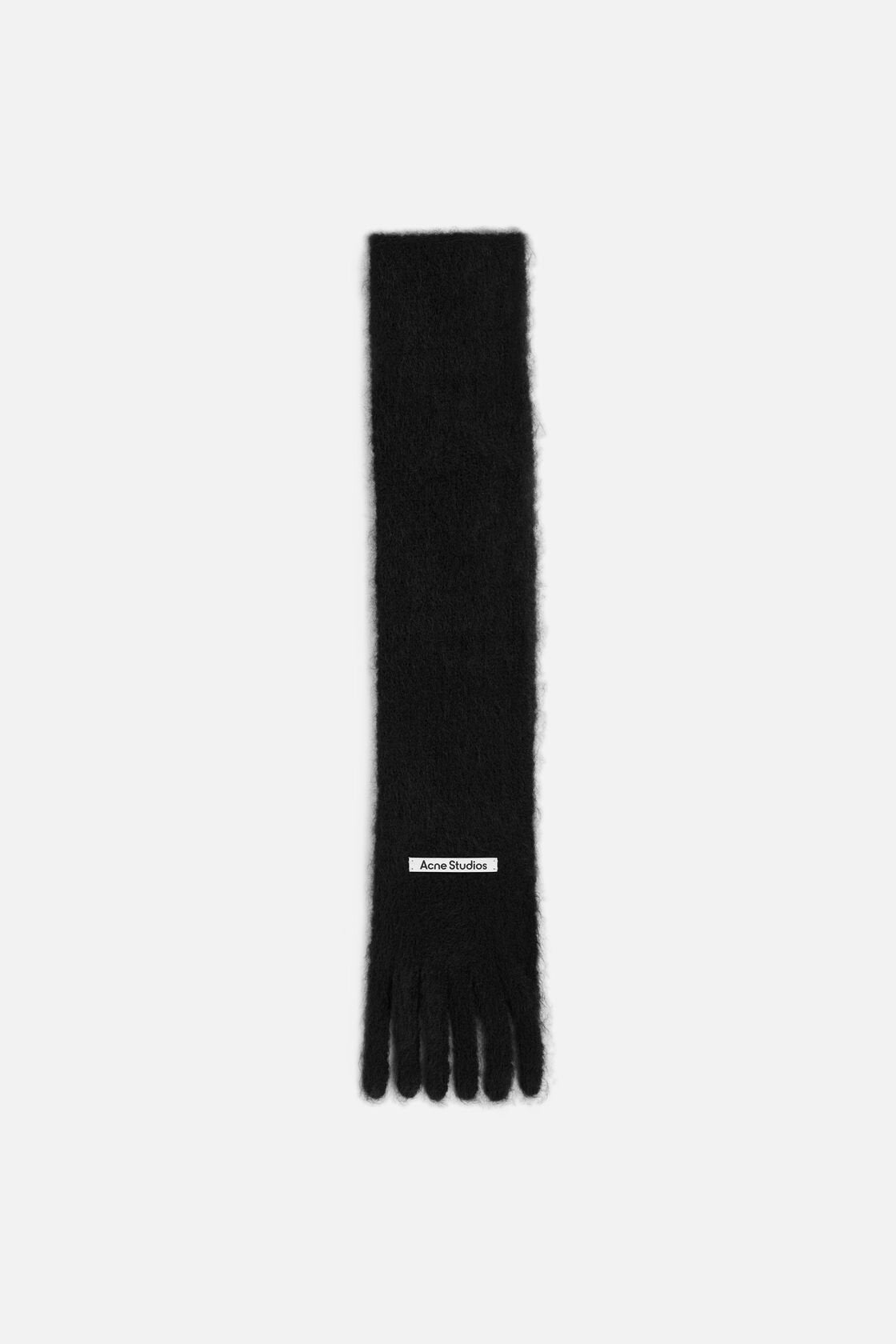 Skinny logo scarf