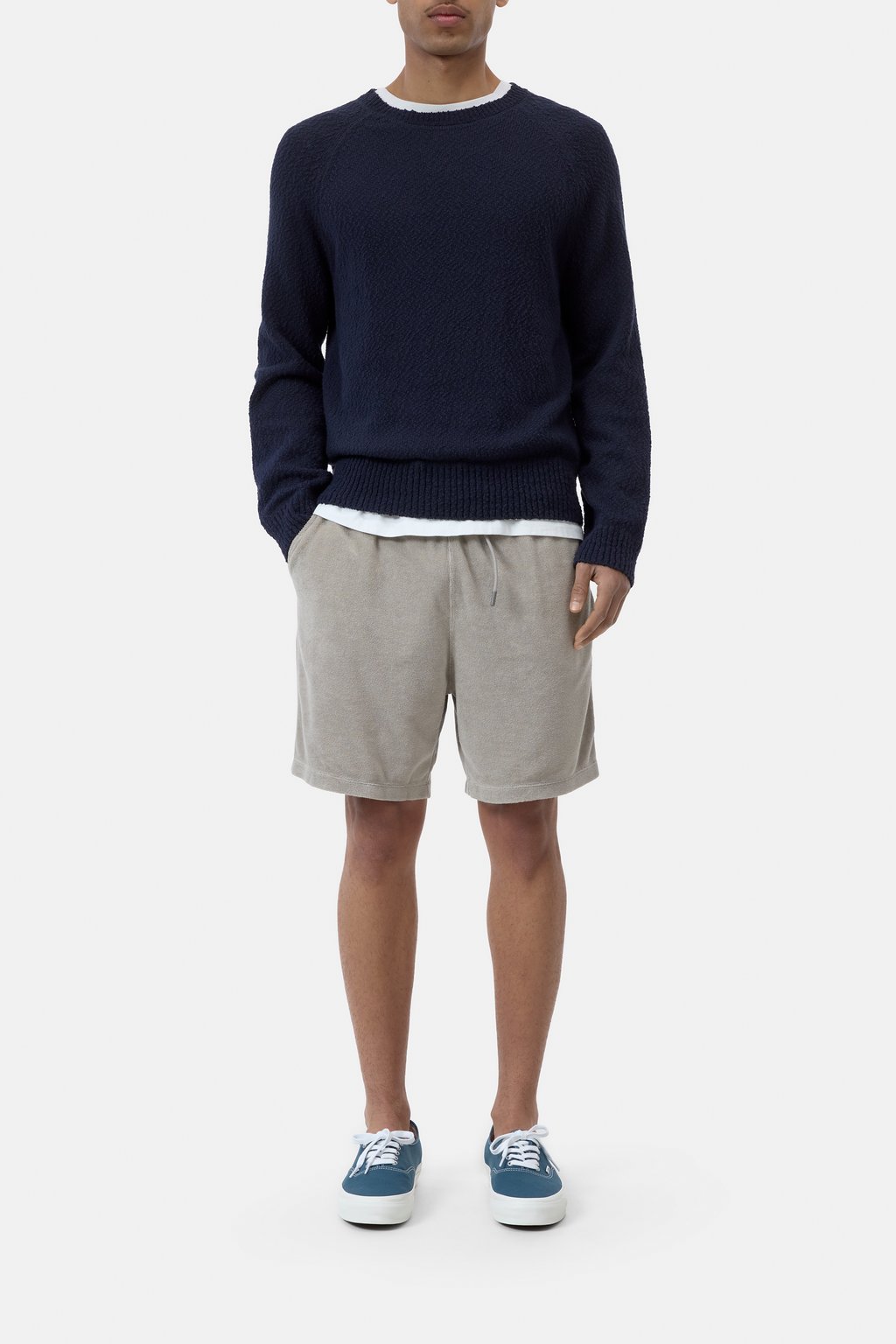 Terry Shorts Made From A Cotton Blend Closed