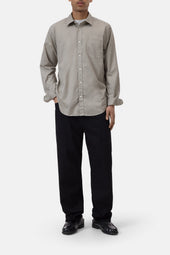 Cotton Poplin Shirt Closed