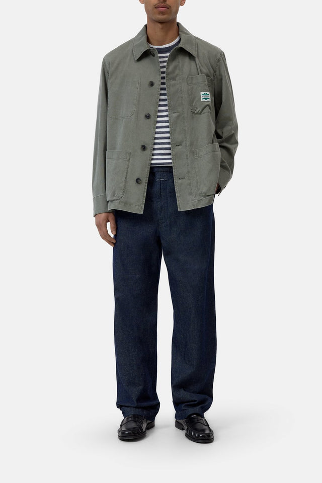 Worker jacket made of cotton | Closed