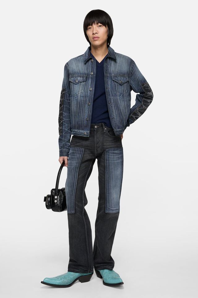 Patchwork Denim Jacket