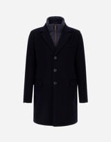 BEAVER WOOL COAT