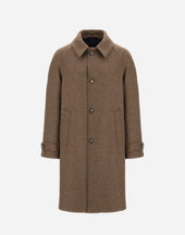 Melton Pied De Poule Coat