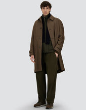 Melton Pied De Poule Coat