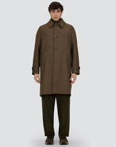 Melton Pied De Poule Coat